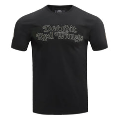 NHL Detroit Red Wings Pro Standard Wordmark T-Shirt - Black