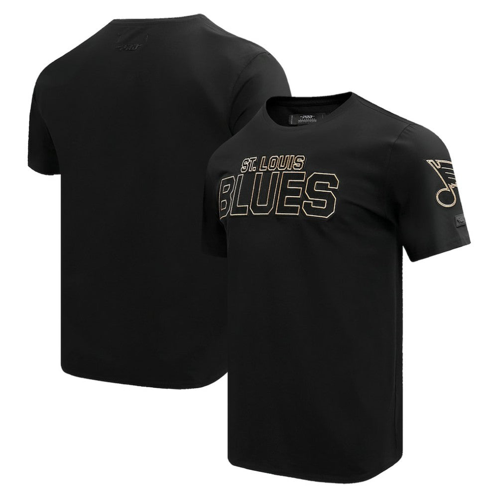 NHL St. Louis Blues Pro Standard Wordmark T-Shirt - Black
