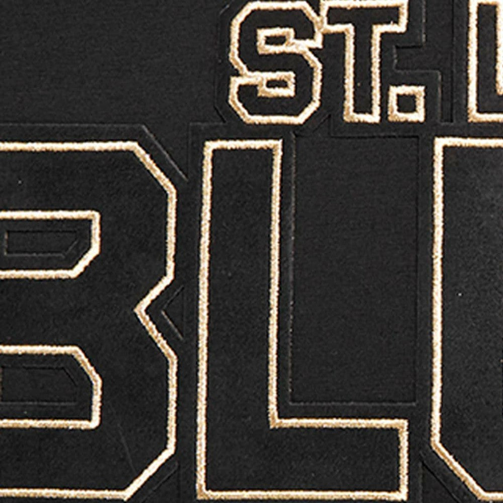 NHL St. Louis Blues Pro Standard Wordmark T-Shirt - Black