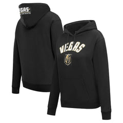 NHL Vegas Golden Knights Pro Standard Women's Classic Chenille Pullover Hoodie - Black