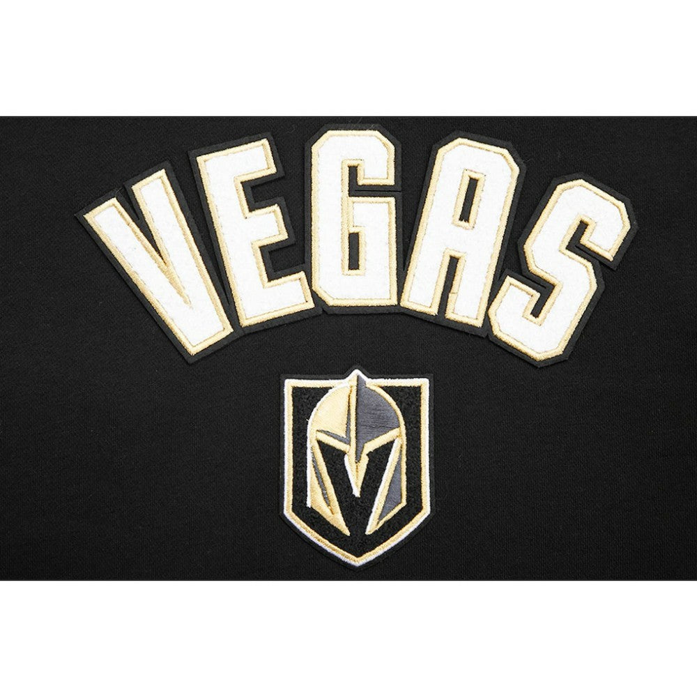 NHL Vegas Golden Knights Pro Standard Women's Classic Chenille Pullover Hoodie - Black