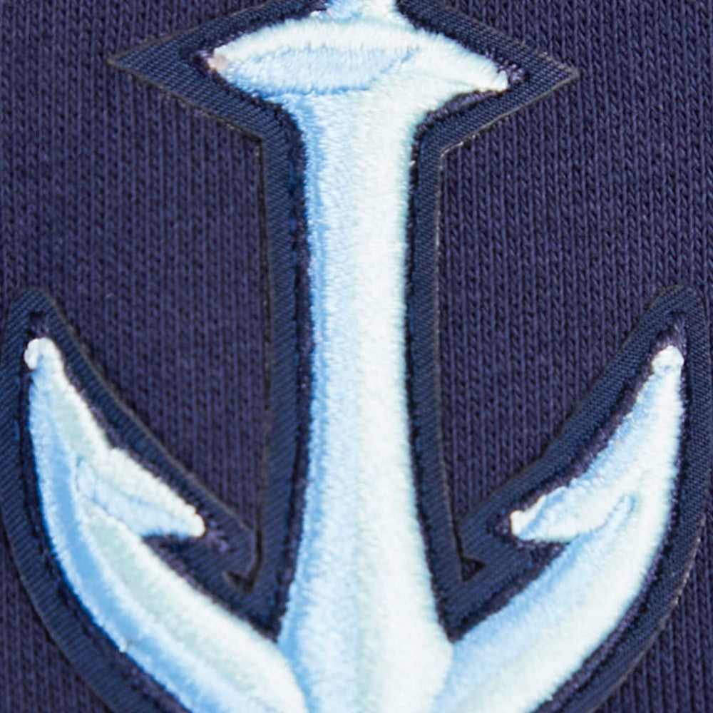 NHL Seattle Kraken Pro Standard Women's Classic Chenille Pullover Hoodie - Navy