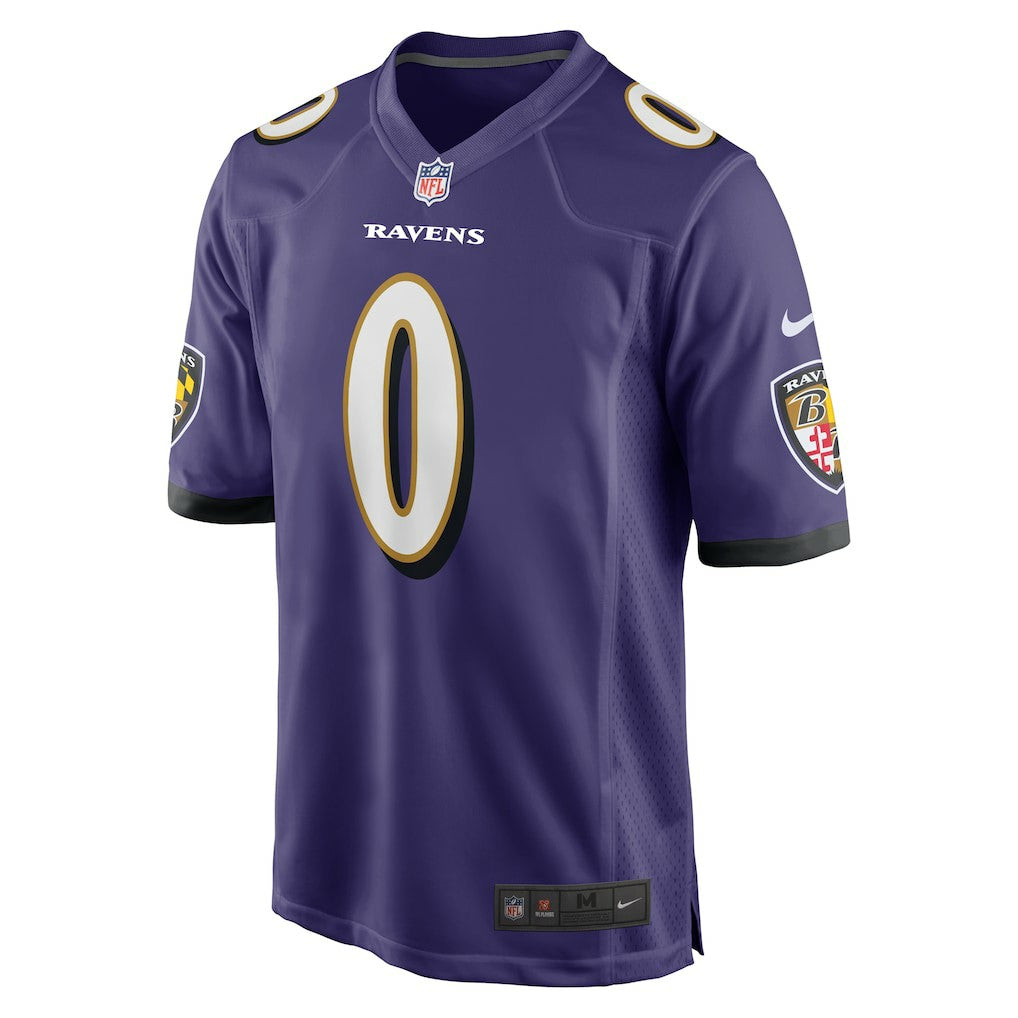 Roquan Smith Baltimore Ravens Team Game Jersey Purple