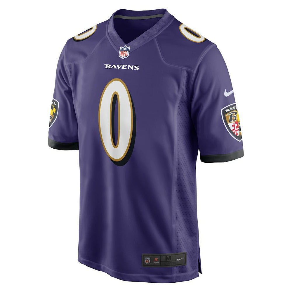 Roquan Smith Baltimore Ravens Team Game Jersey Purple