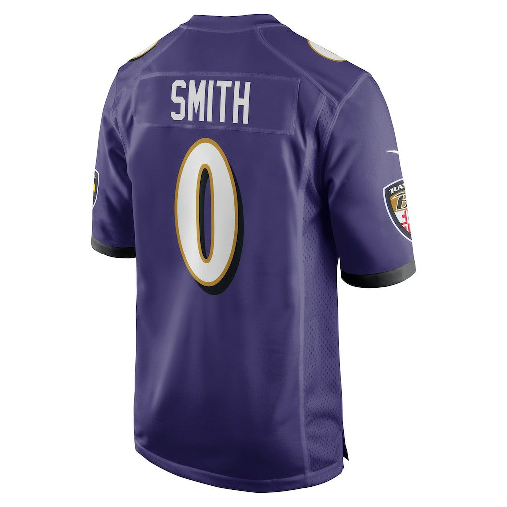 Roquan Smith Baltimore Ravens Team Game Jersey Purple