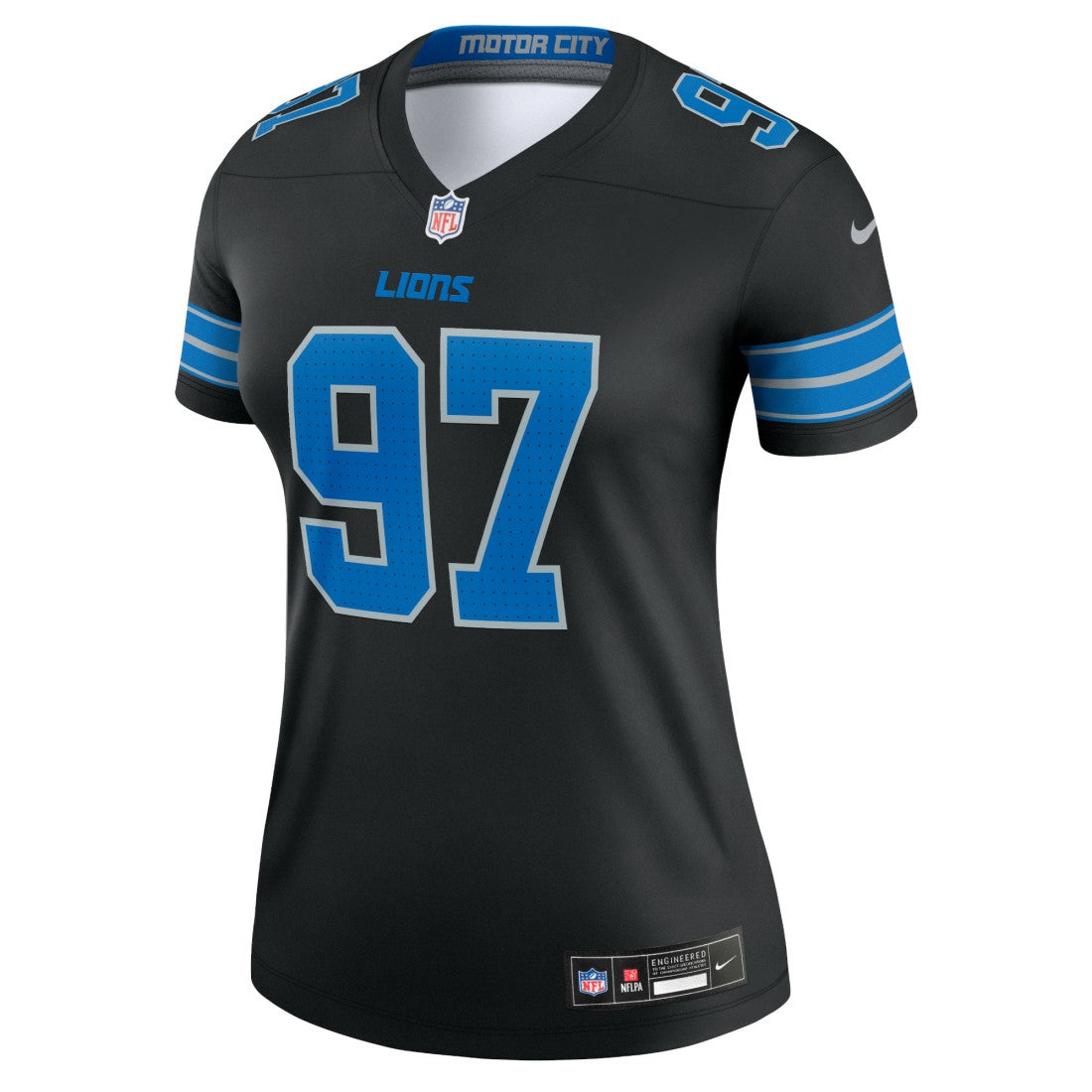 Aidan Hutchinson Detroit Lions Women's Alternate Legend Player Performance Top Black