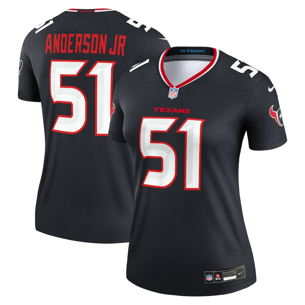 Will Anderson Jr. Houston Texans Women's Legend Player Performance Top Navy