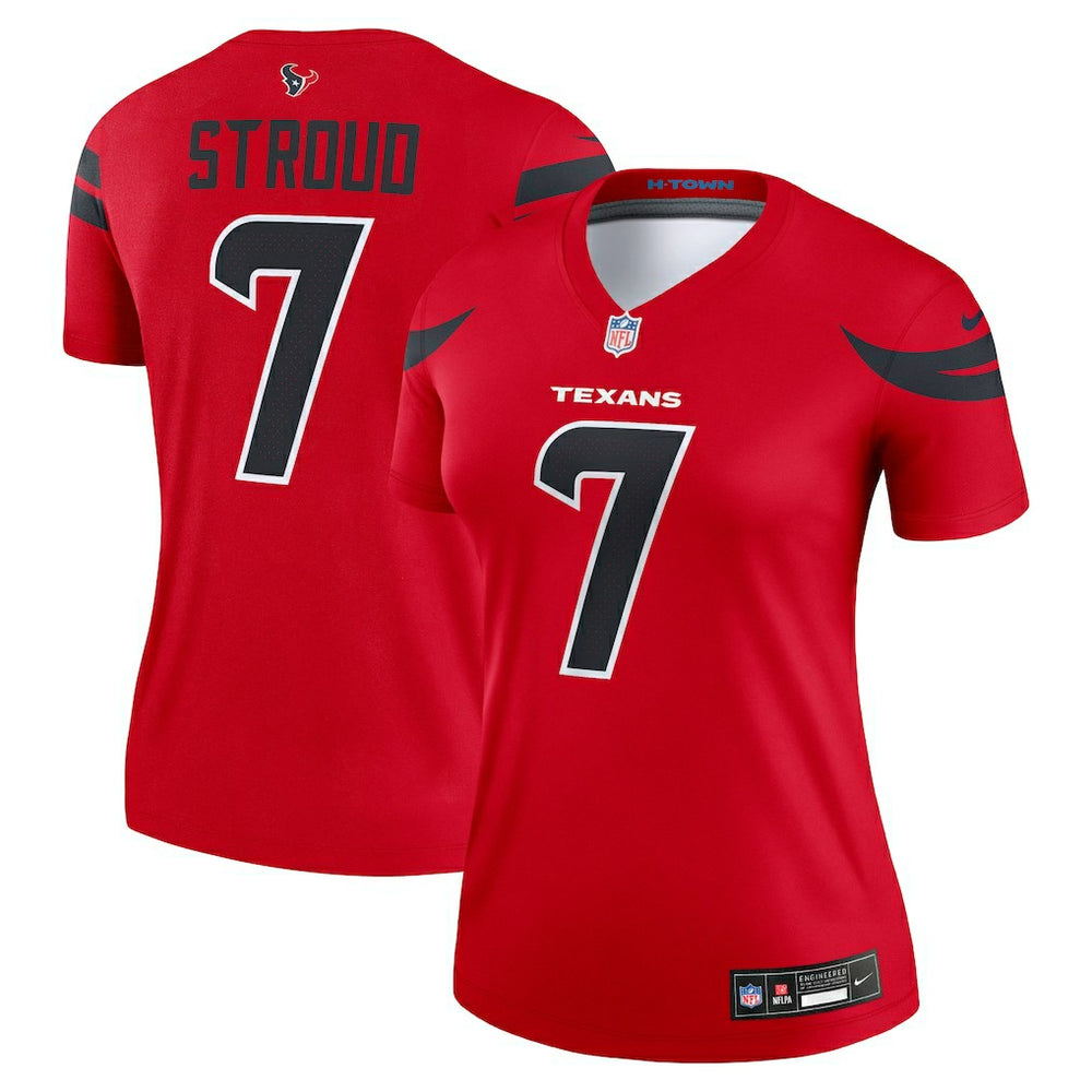 C.J. Stroud Houston Texans Women's Alternate Legend Player Performance Top Red
