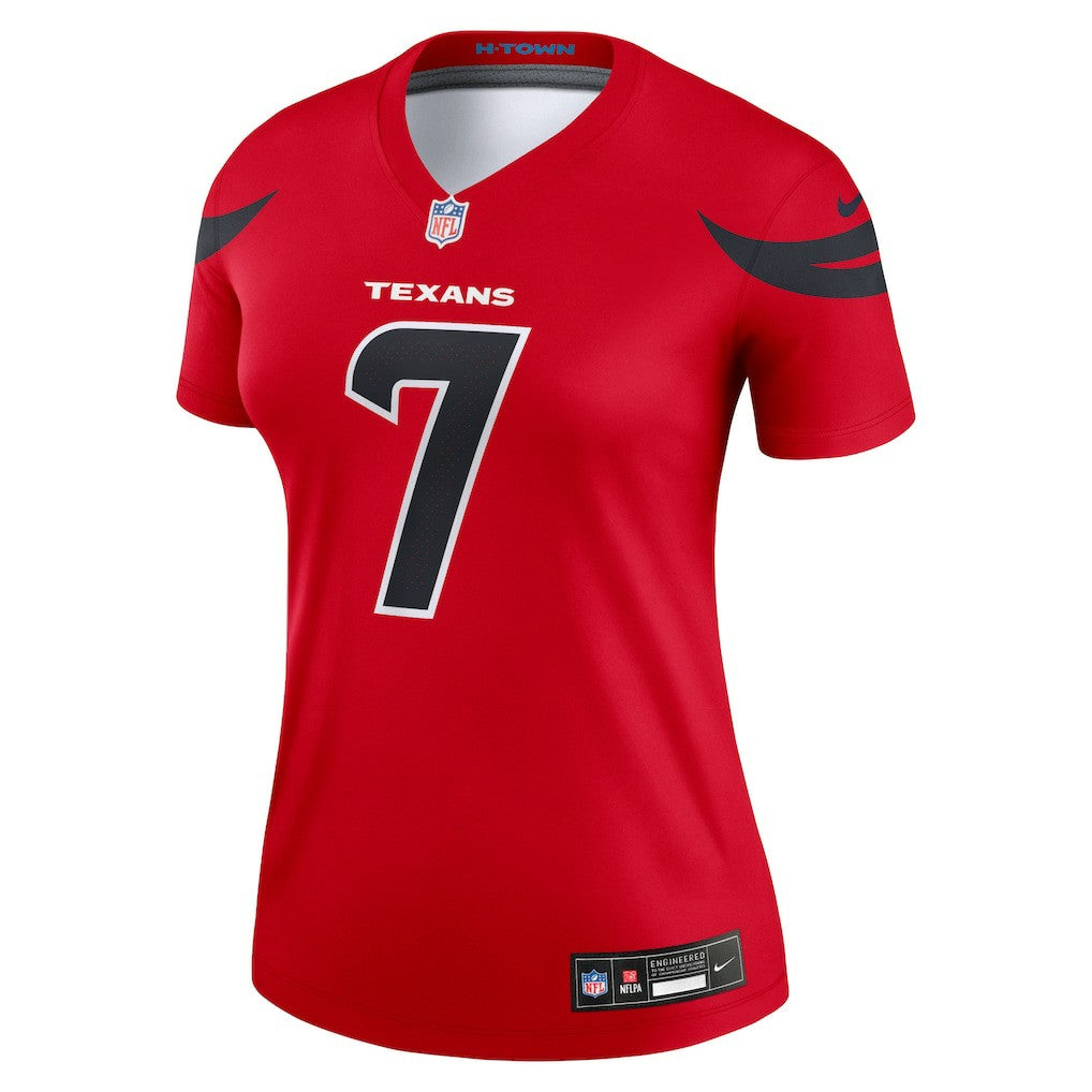 C.J. Stroud Houston Texans Women's Alternate Legend Player Performance Top Red