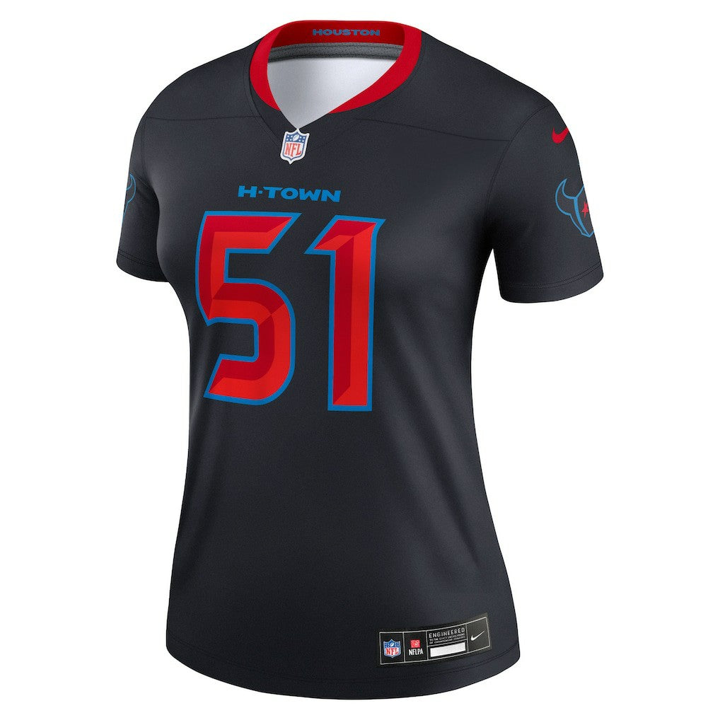 Will Anderson Jr. Houston Texans Women's Alternate Legend Player Performance Top Navy
