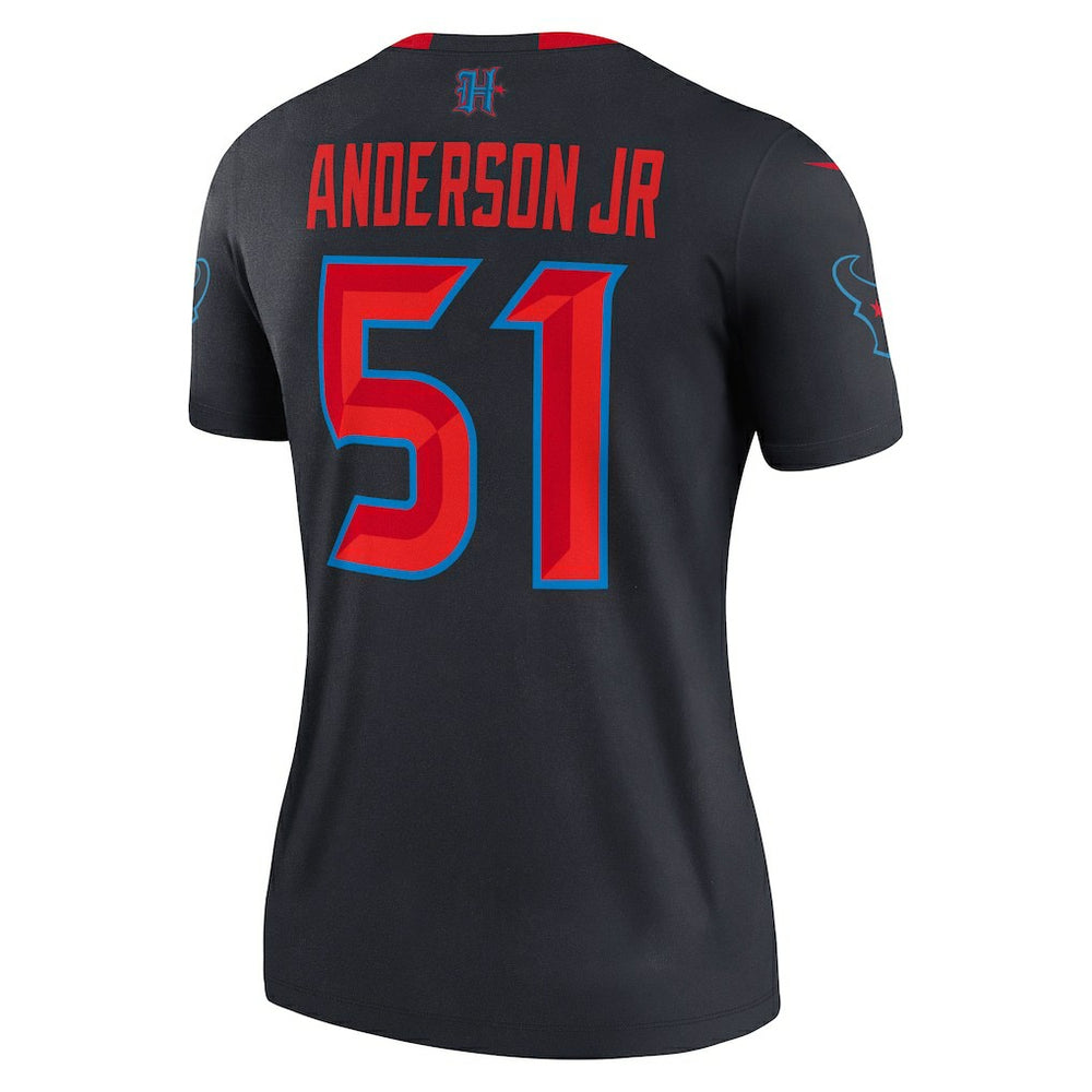 Will Anderson Jr. Houston Texans Women's Alternate Legend Player Performance Top Navy