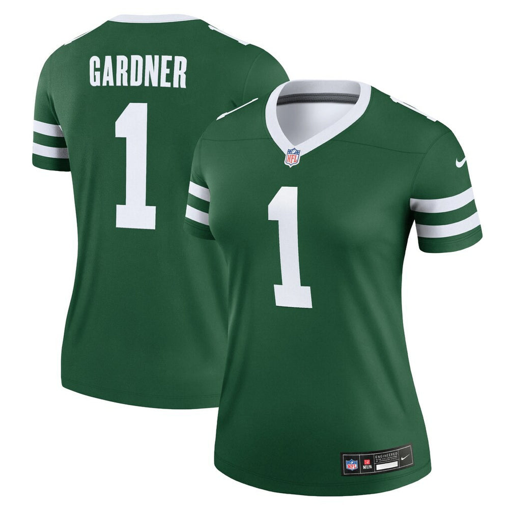 Ahmad Sauce Gardner New York Jets Women's Legend Player Performance Top Legacy Green