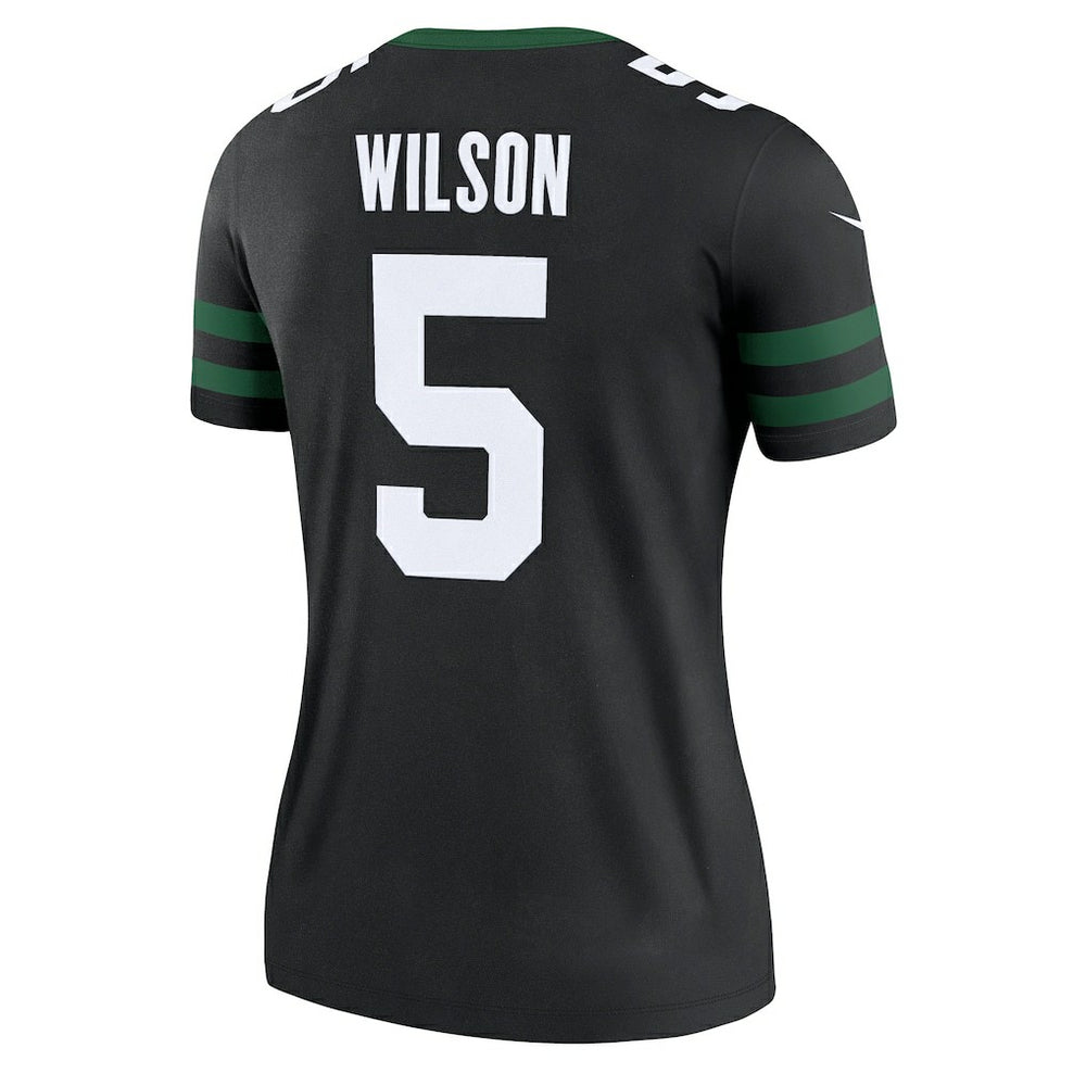 Garrett Wilson New York Jets Women's Alternate Legend Player Performance Top Legacy Black
