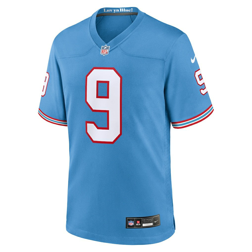 Steve McNair Tennessee Titans Retired Player Alternate Game Jersey Light Blue