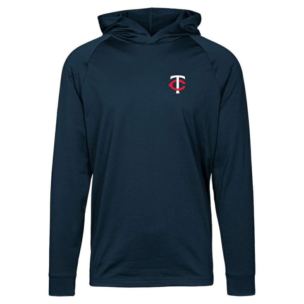 Minnesota Twins Levelwear Dimension Insignia Core Pullover Hoodie - Navy Hoodies