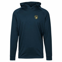 Milwaukee Brewers Levelwear Dimension Insignia 2.0 Pullover Hoodie - Navy Hoodies
