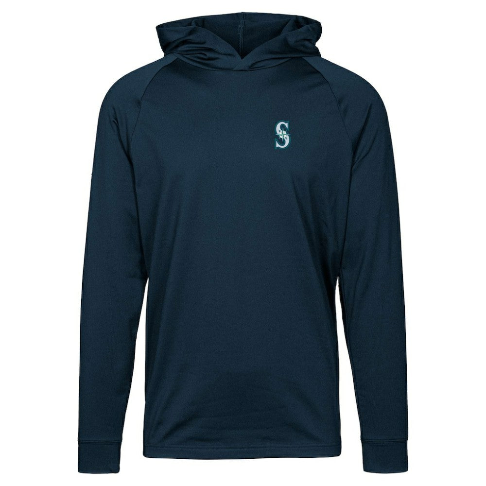 Seattle Mariners Levelwear Dimension Insignia 2.0 Pullover Hoodie - Navy Hoodies