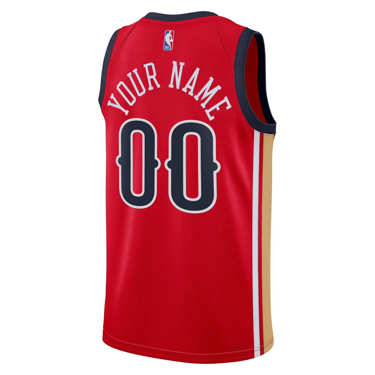 New Orleans Pelicans Jordan Brand Unisex Swingman Custom Jersey Red Statement Edition
