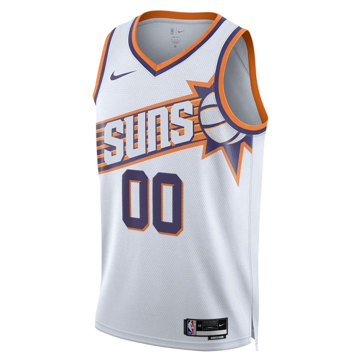 Phoenix Suns Unisex Swingman Custom Jersey White Association Edition