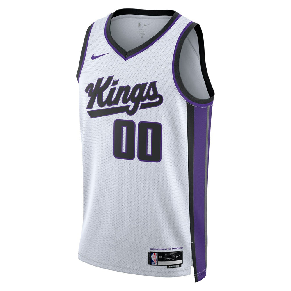 Sacramento Kings Unisex Swingman Custom Jersey Association Edition White