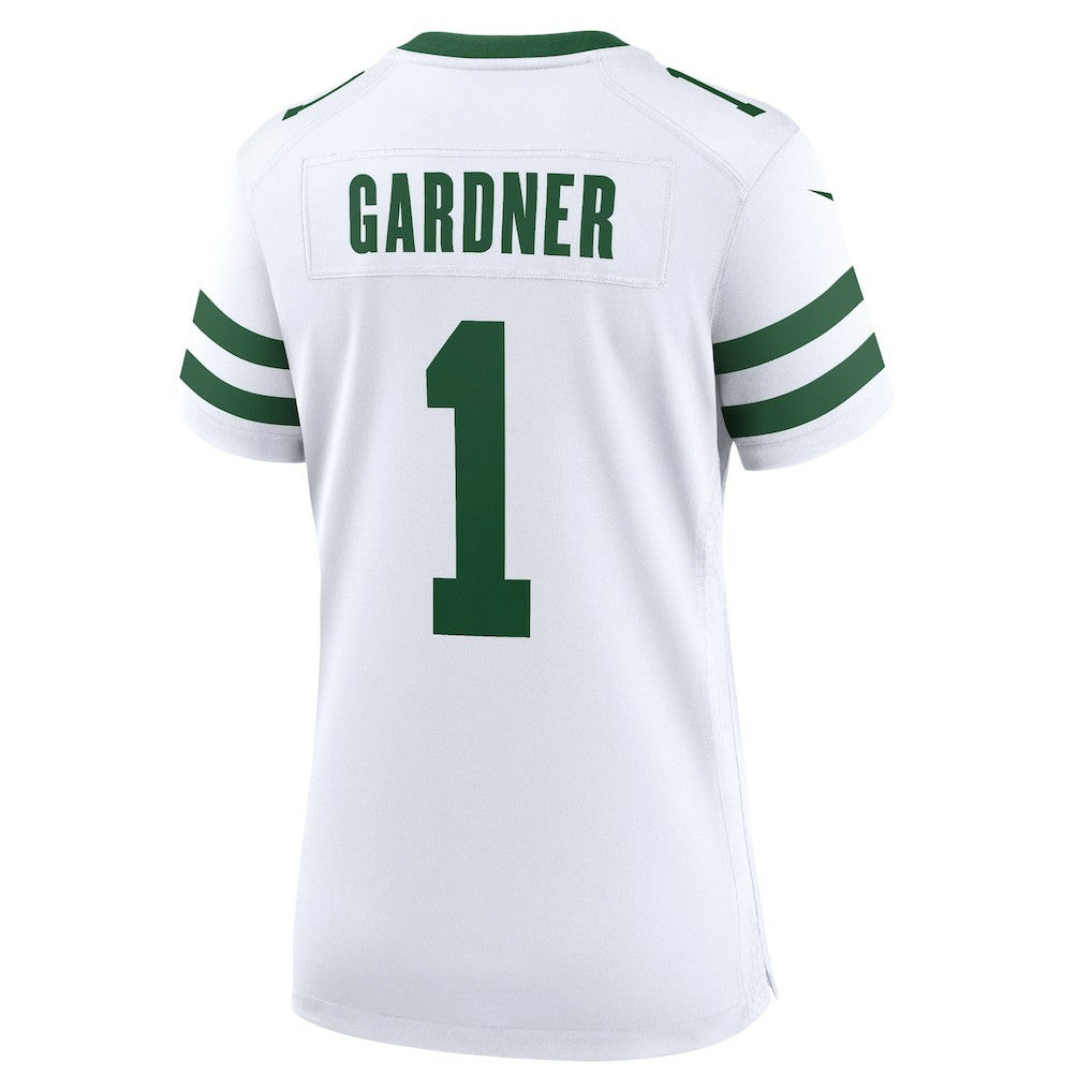 Ahmad Sauce Gardner New York Jets Women's Game Player Jersey Legacy White