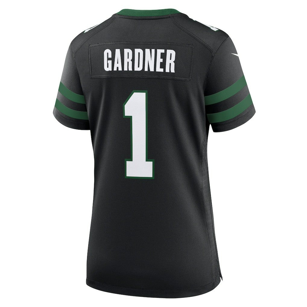 Ahmad Sauce Gardner New York Jets Women's Alternate Game Jersey Legacy Black