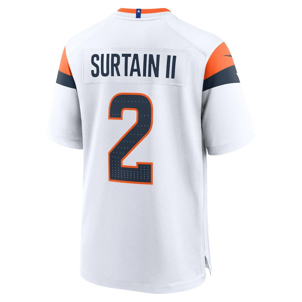 Patrick Surtain II Denver Broncos Mile High Collection Game Jersey White