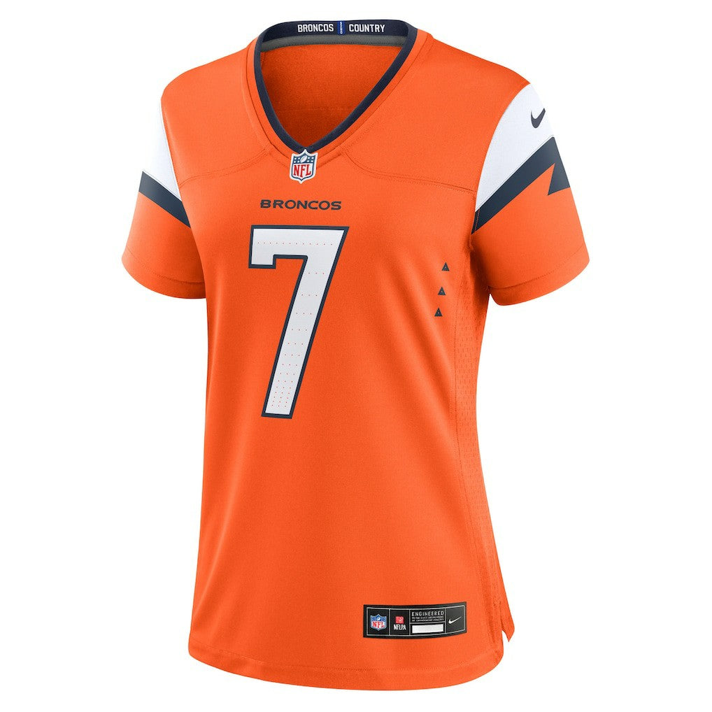 John Elway Denver Broncos Women's Mile High Collection Retired Player Game Jersey Orange