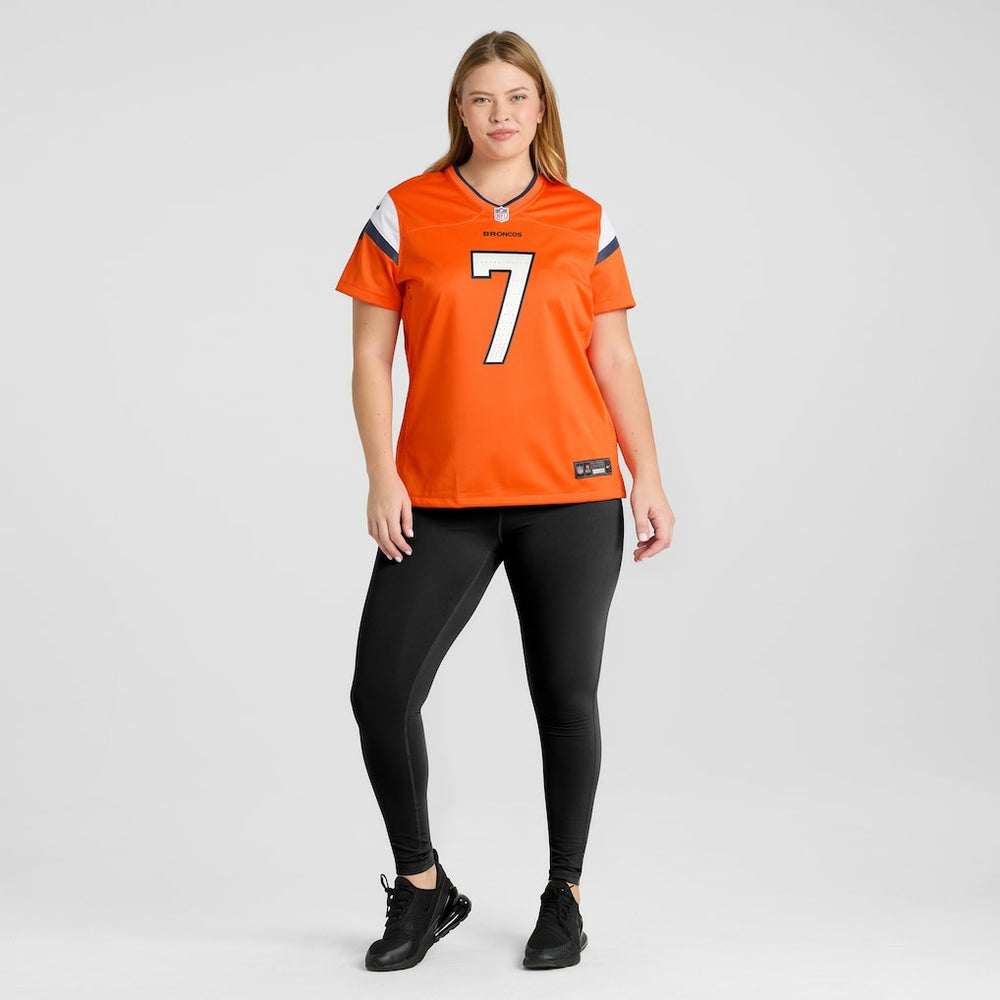John Elway Denver Broncos Women's Mile High Collection Retired Player Game Jersey Orange
