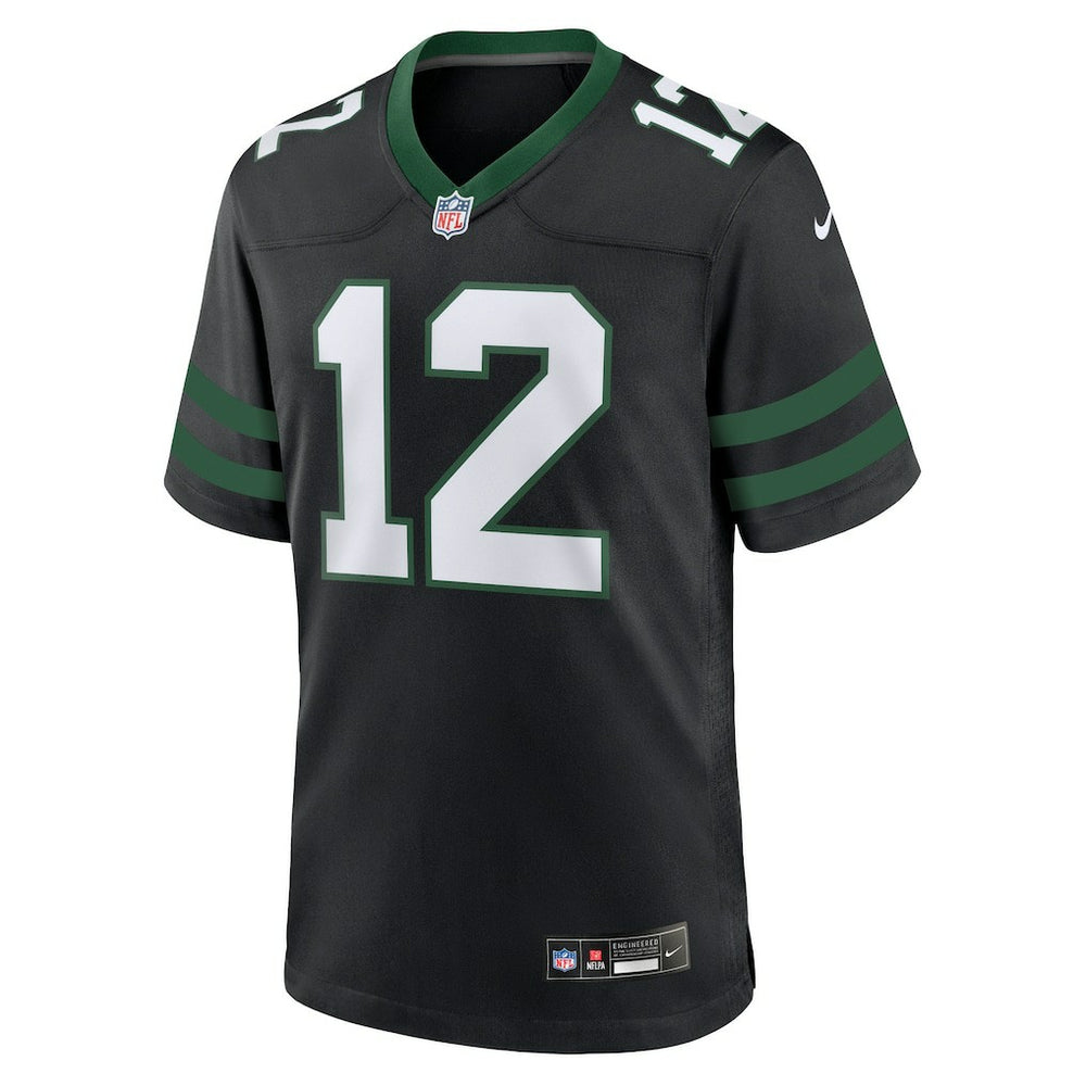 Joe Namath New York Jets Alternate Retired Player Game Jersey Legacy Black