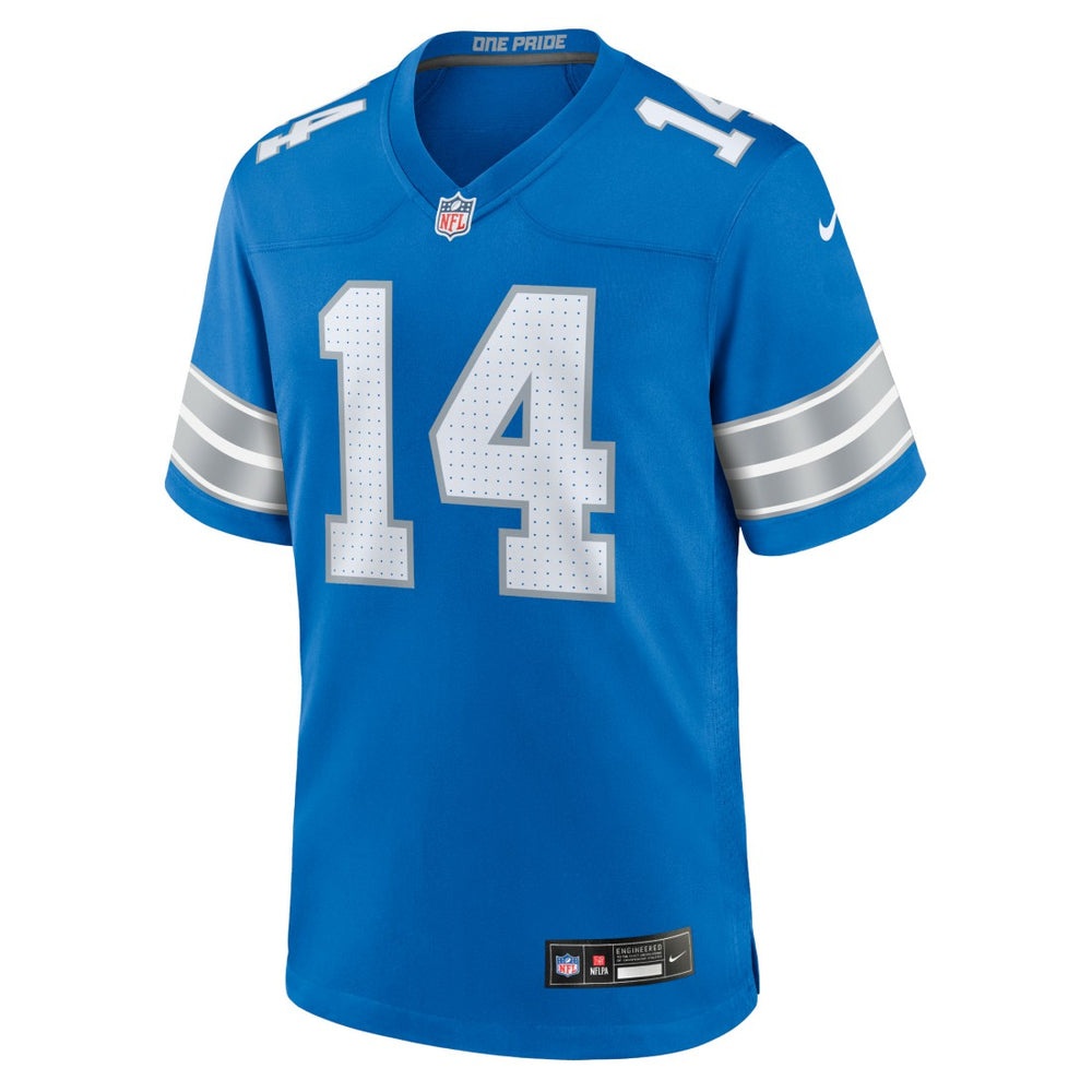 Amon-Ra St. Brown Detroit Lions Game Jersey Blue