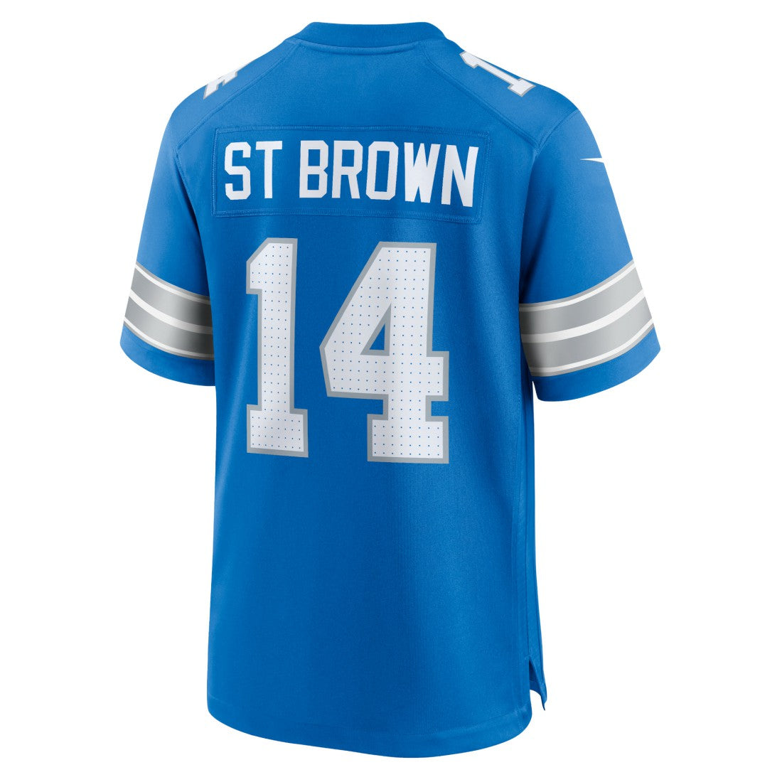 Amon-Ra St. Brown Detroit Lions Game Jersey Blue