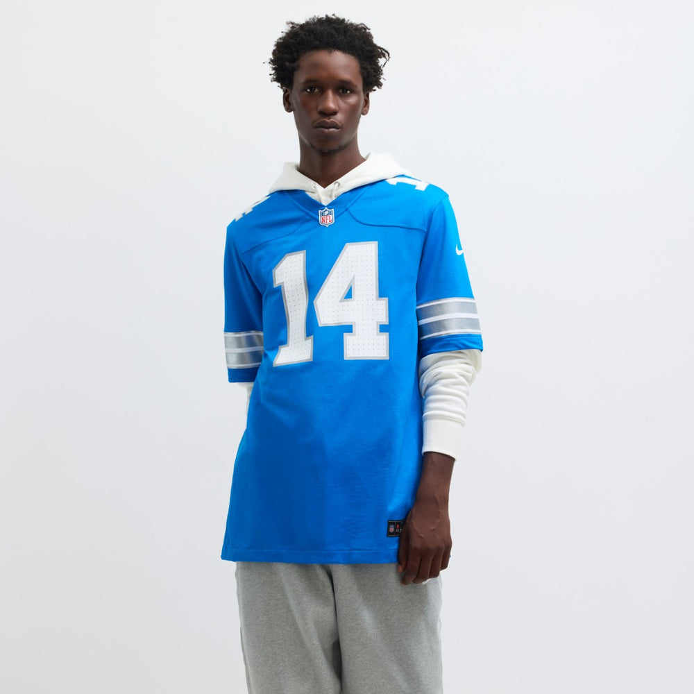 Amon-Ra St. Brown Detroit Lions Game Jersey Blue
