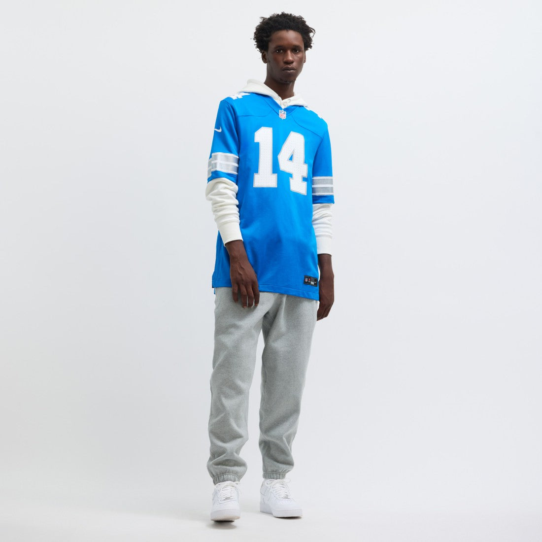 Amon-Ra St. Brown Detroit Lions Game Jersey Blue