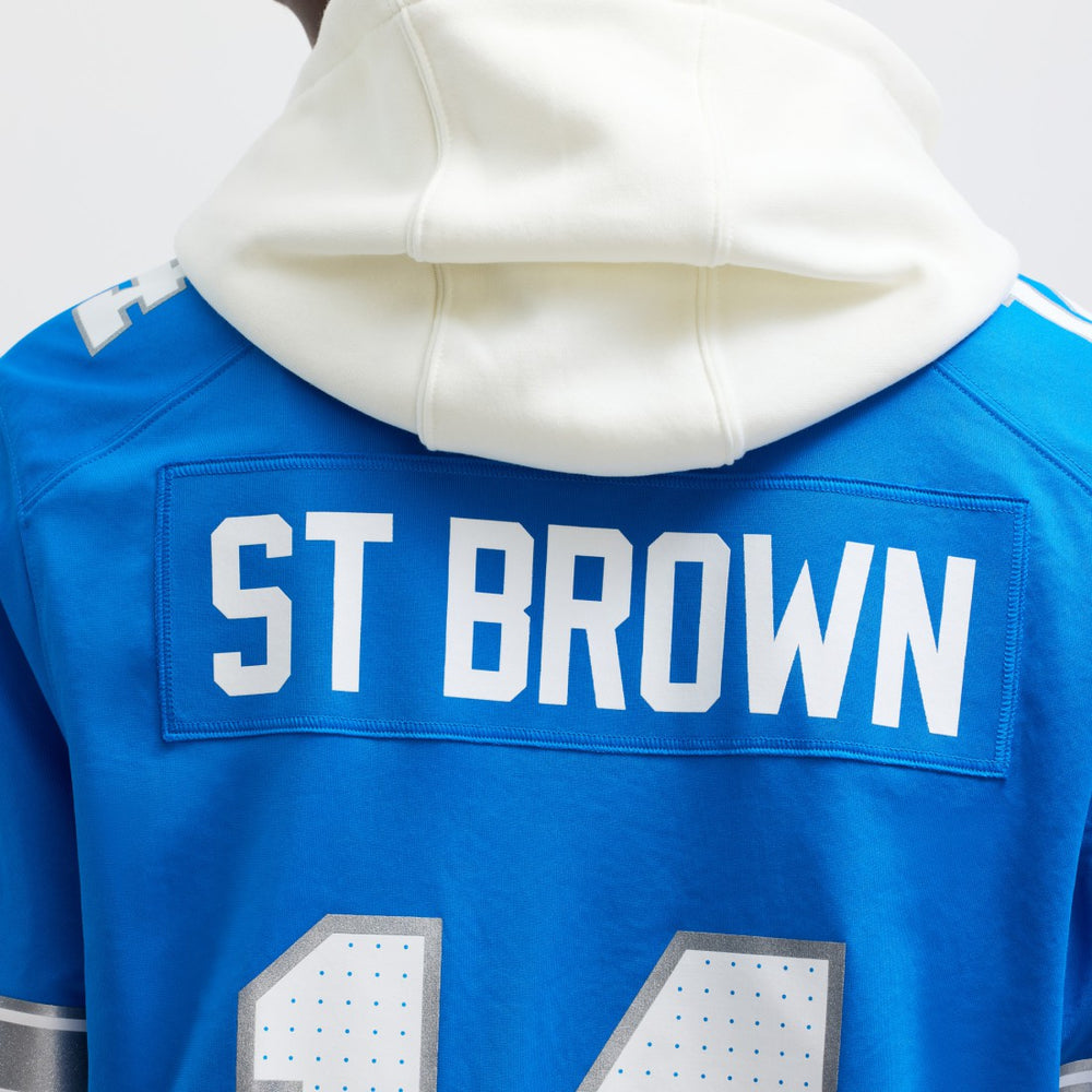 Amon-Ra St. Brown Detroit Lions Game Jersey Blue