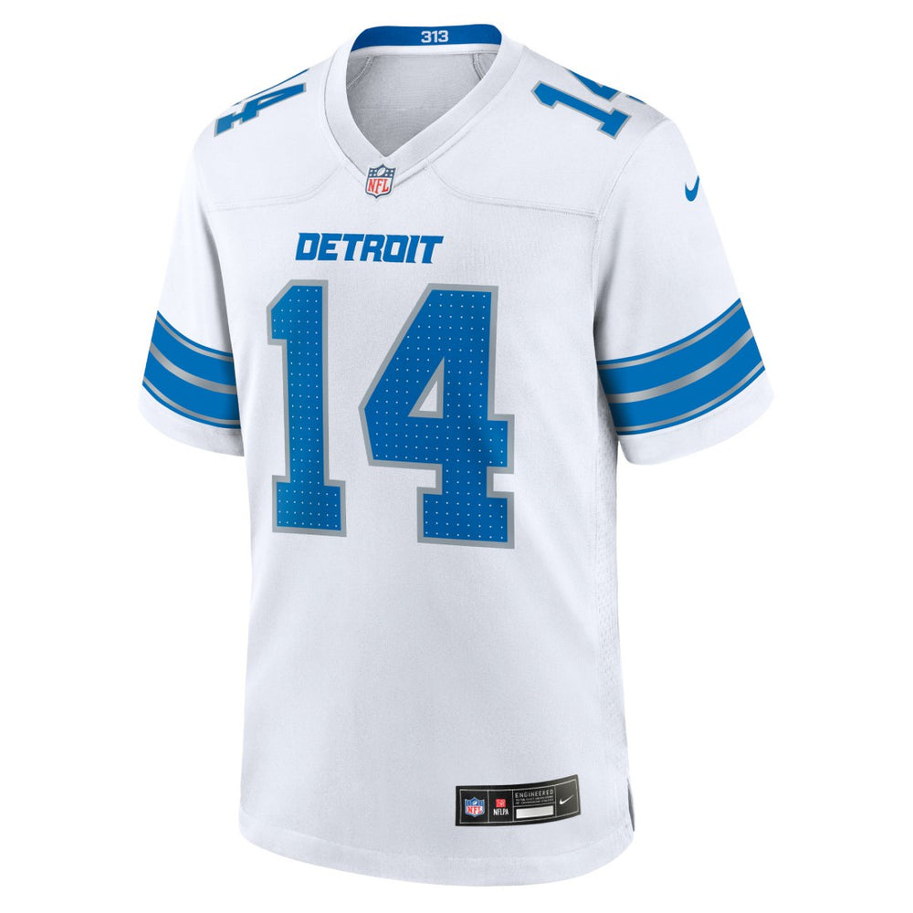 Amon-Ra St. Brown Detroit Lions Game Jersey White