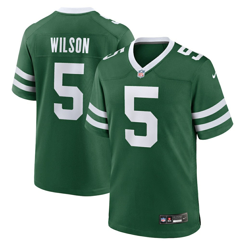 Garrett Wilson New York Jets Game Jersey Legacy Green