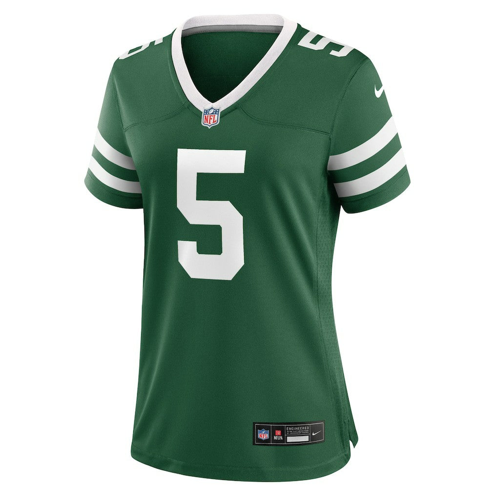 Garrett Wilson New York Jets Women's Game Jersey Legacy Green