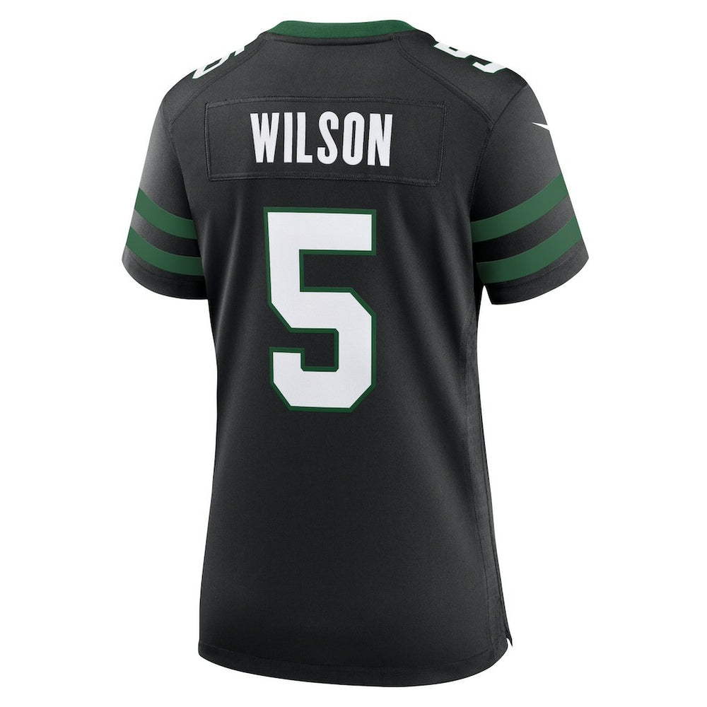 Garrett Wilson New York Jets Women's Alternate Game Jersey Legacy Black