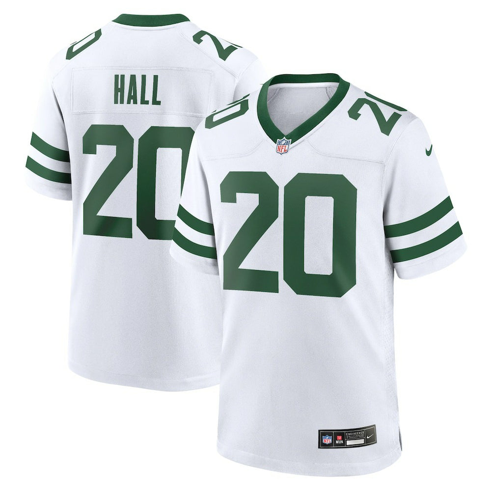 Breece Hall New York Jets Game Jersey Legacy White