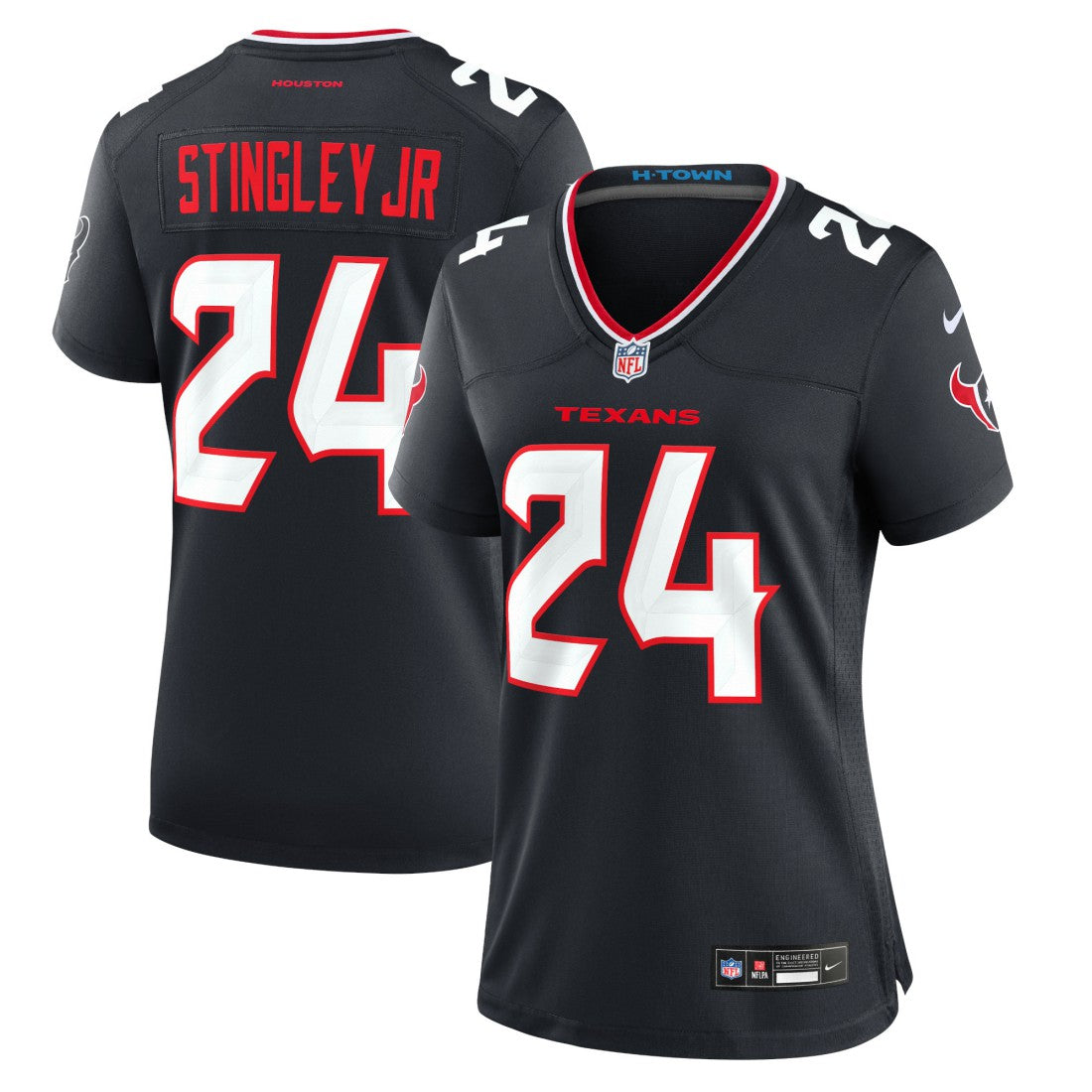 Derek Stingley Jr. Houston Texans Women's Game Jersey Navy