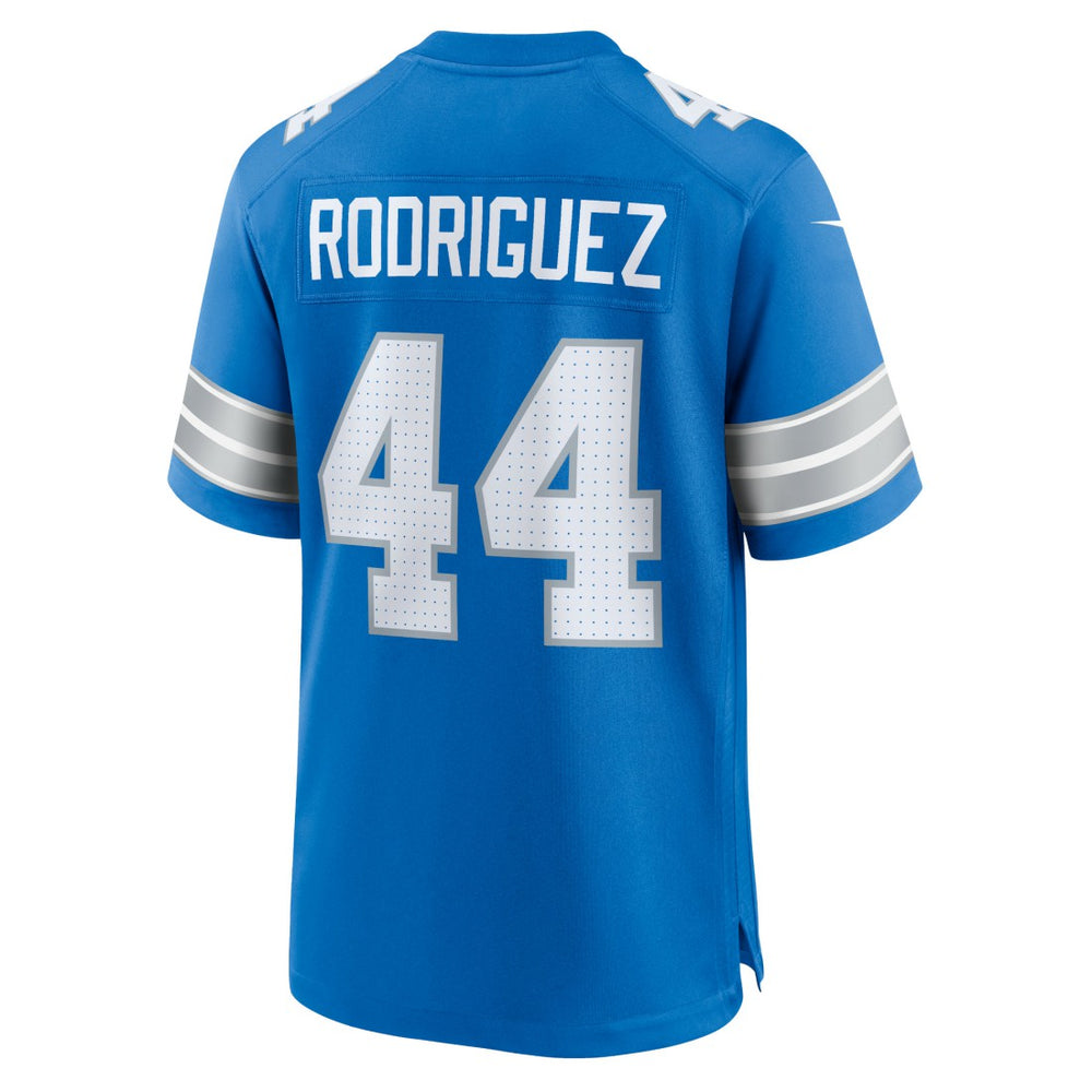 Malcolm Rodriguez Detroit Lions Game Jersey Blue