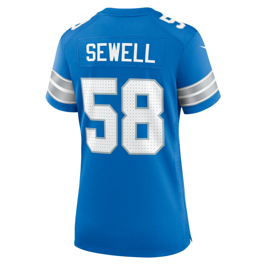 Penei Sewell Detroit Lions Women's Game Jersey Blue