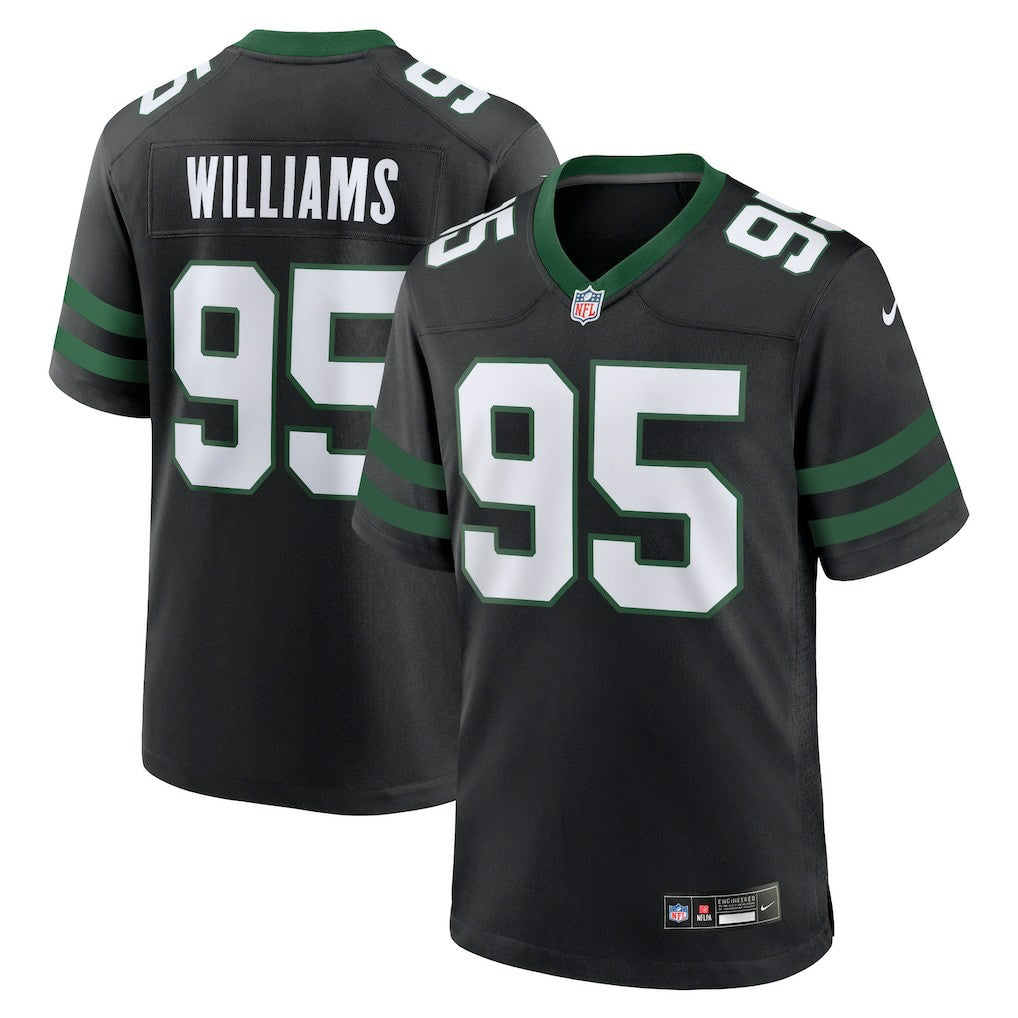 Quinnen Williams New York Jets Alternate Game Jersey Legacy Black