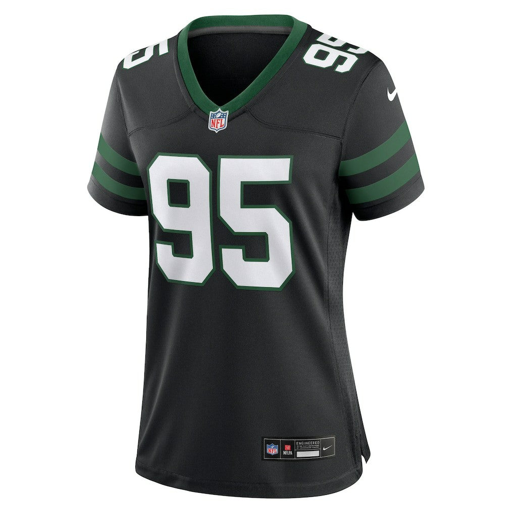 Quinnen Williams New York Jets Women's Alternate Game Jersey Legacy Black
