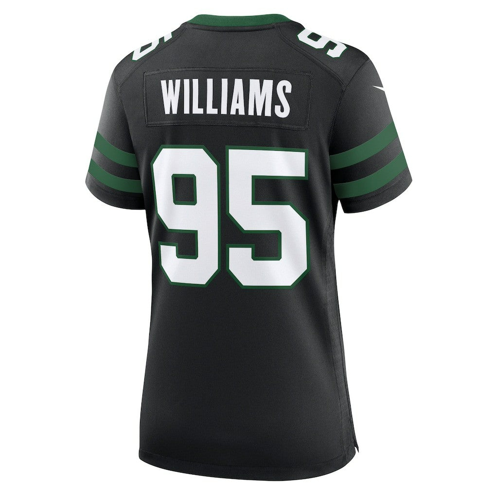 Quinnen Williams New York Jets Women's Alternate Game Jersey Legacy Black