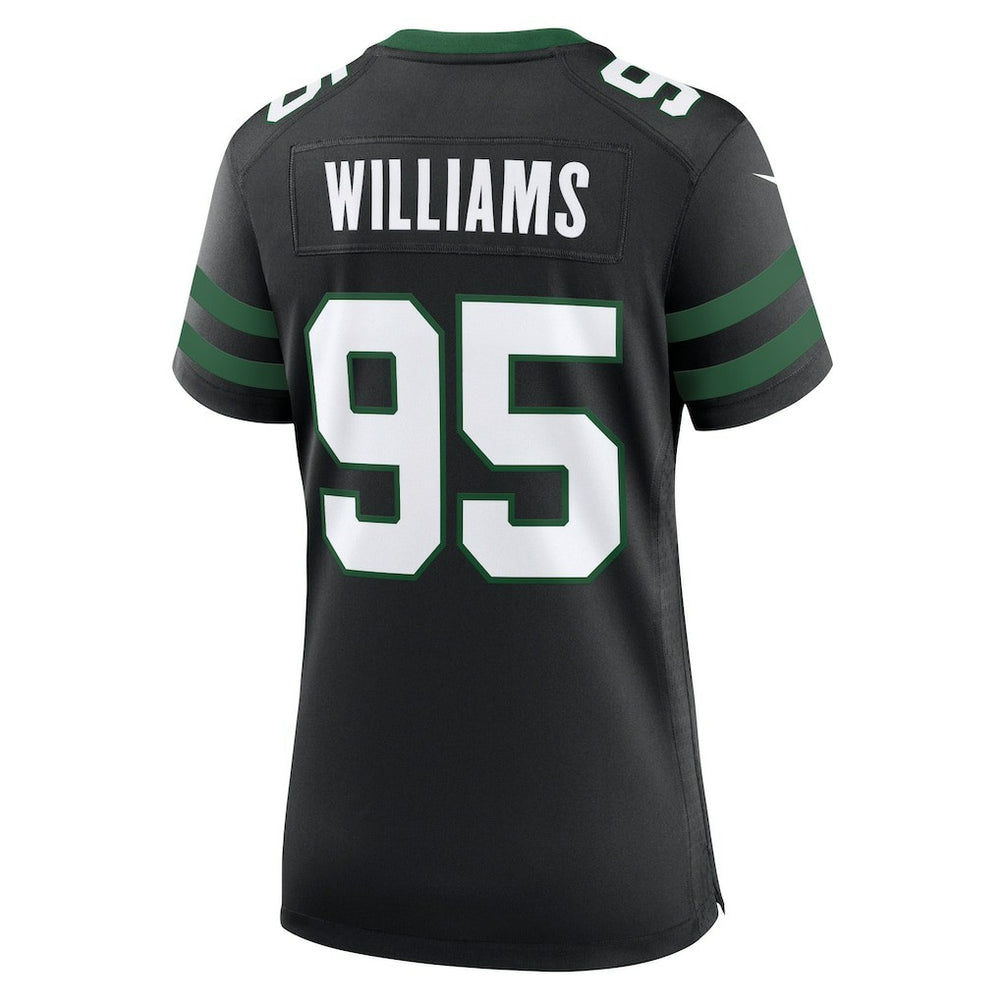 Quinnen Williams New York Jets Women's Alternate Game Jersey Legacy Black