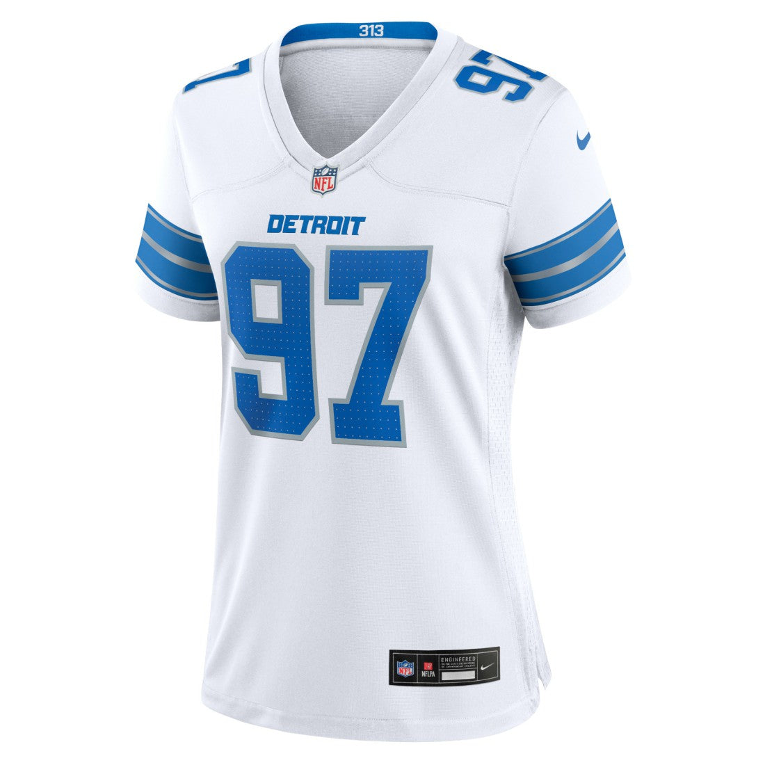 Aidan Hutchinson Detroit Lions Women's Game Jersey White