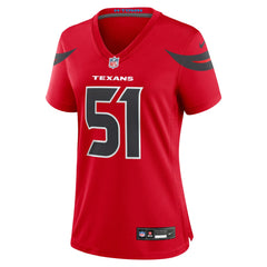 Will Anderson Jr. Houston Texans Women's Alternate Game Jersey Red