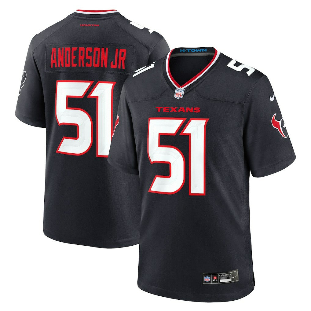 Will Anderson Jr. Houston Texans Game Jersey Navy